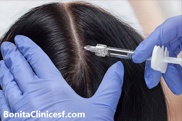 Care after hair filler